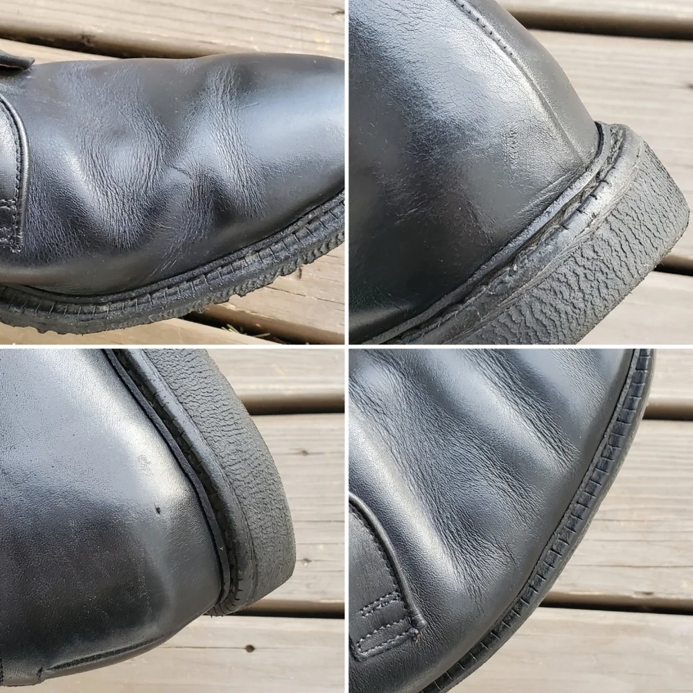 Allen Edmonds Badlands Black Leather Lace-up Oxford Comfort Dress Shoes‎ 11.5